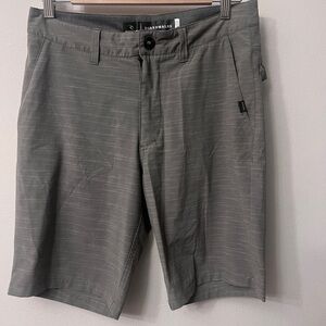 Rip Curl Gray Flat Front Shorts Lightweight Casual Wear
